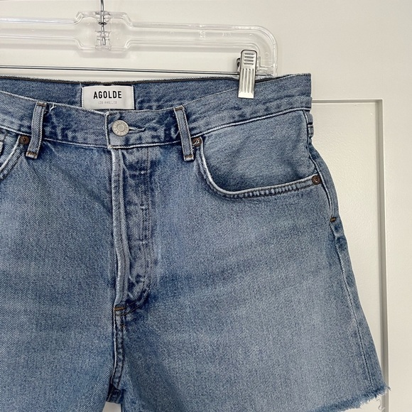 AGOLDE Parker Denim Shorts size 28 - Picture 6 of 8
